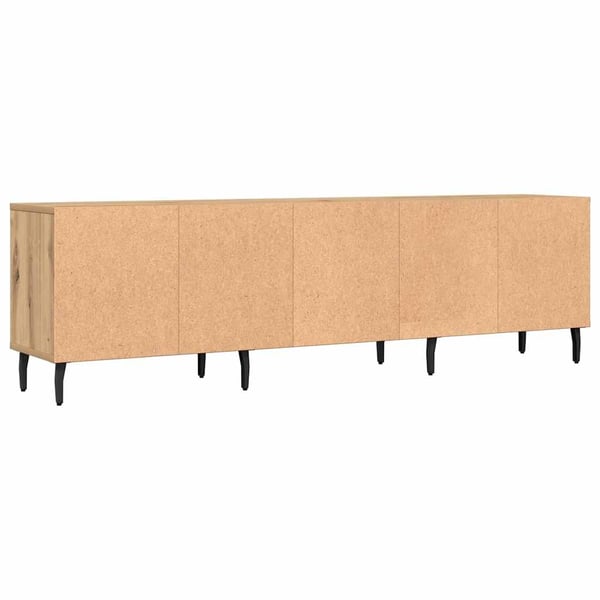 vidaXL tv-bord 150x30x44,5 cm konstrueret træ kunsteg