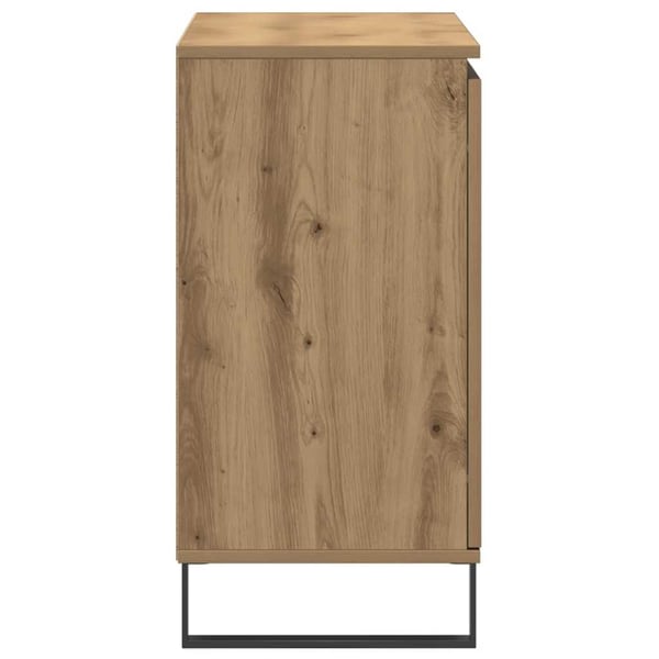 vidaXL Skjenk artisan eik 101,5x35x70 cm konstruert tre