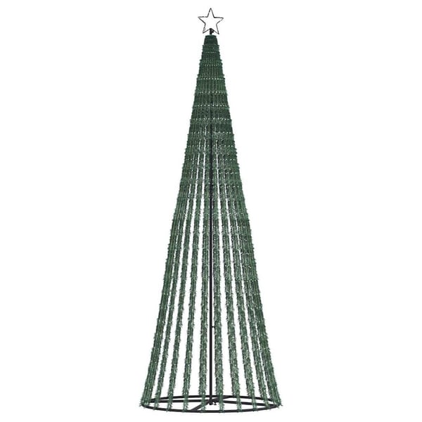 vidaXL LED Juletre 475 LEDs Kald Hvit 247 cm
