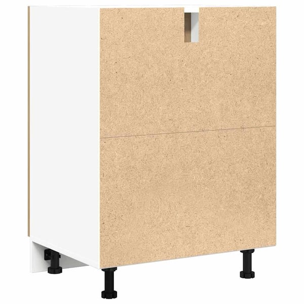 vidaXL Bunnskap "Lyon" artisan eik 60x46x81,5 cm konstruert tre