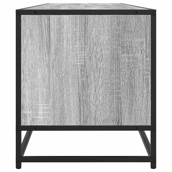 vidaXL tv-skab 180,5x40x46 cm konstrueret træ grå sonoma-eg