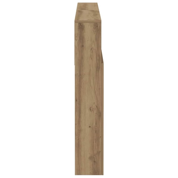 vidaXL sengegavlskab Artisan Eg 140x19x103,5 cm