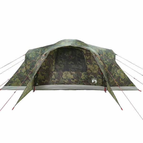 vidaXL Kuppeltelt for camping 6 personer kamuflasje vanntett