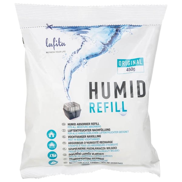 vidaXL Fugtabsorber med refillpose 2 stk. 450 g