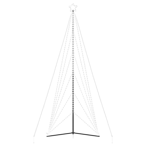 vidaXL LED Juletre 861 LEDs Kald Hvit 478 cm
