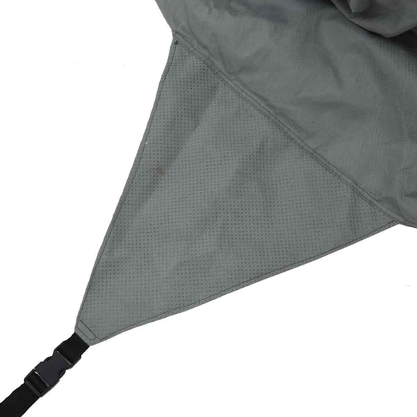 vidaXL Bobiltrekk grå 970x235x275 cm ikke-vevet stoff