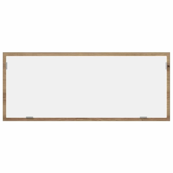 vidaXL Baderomsspeil med LED artisan eik 100x8,5x37 cm konstruert tre
