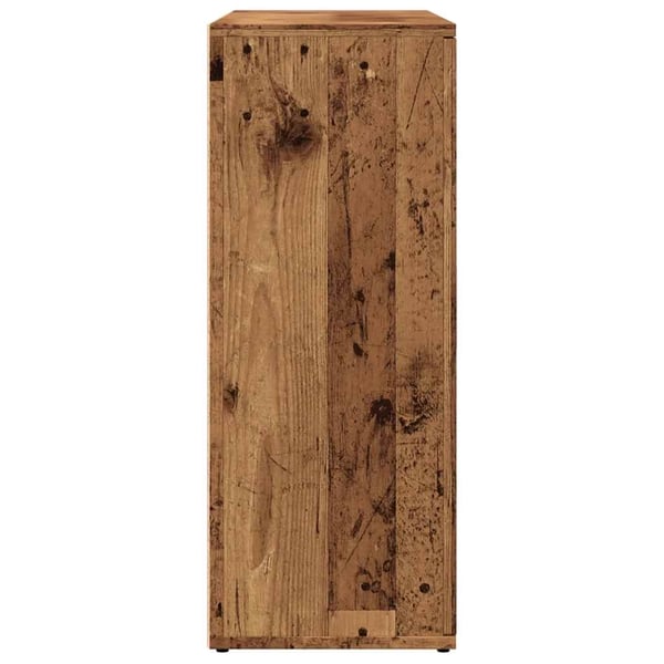 vidaXL Skjenk gammelt tre 91x29,5x75 cm konstruert tre