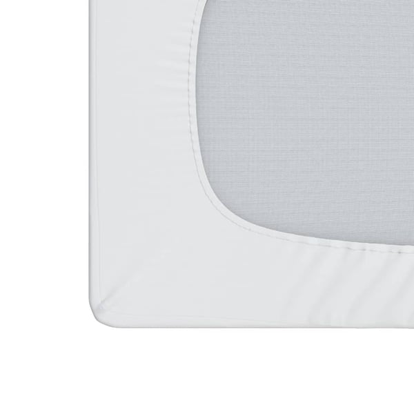 vidaXL Madrassbeskytter hvit 100x200 cm vanntett