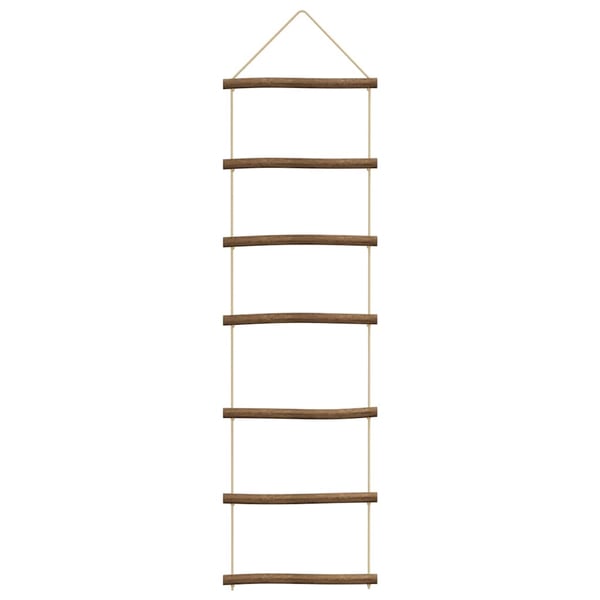 vidaXL Seinäkoristeet Tikkaat 2 kpl 30x100 cm Natural Branch