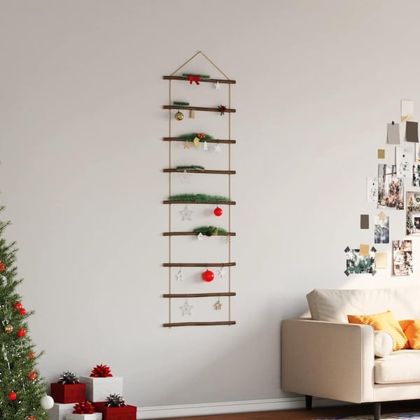 vidaXL Veggdekor stigeformet 50x150 cm Naturlig gren