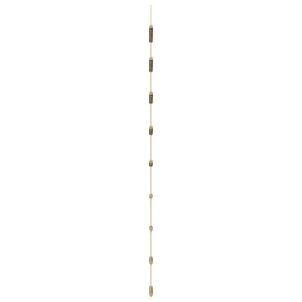 vidaXL Veggdekor stigeformet 50x150 cm Naturlig gren