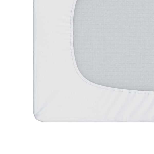 vidaXL Madrassbeskytter hvit 200x200 cm vanntett