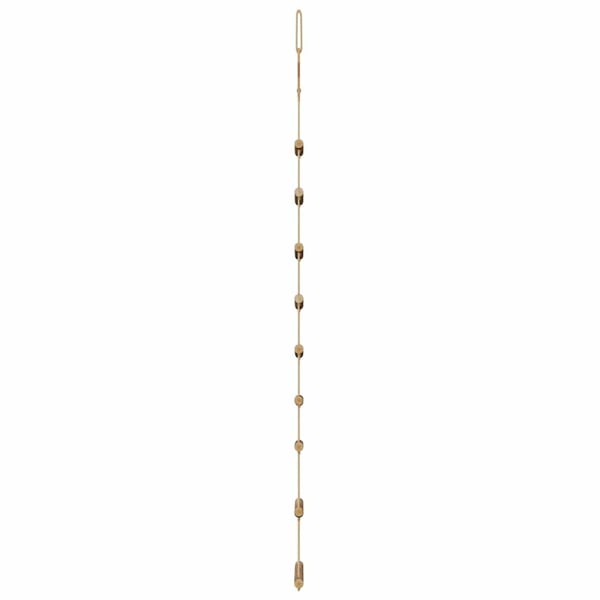 vidaXL Hengende juletrær med toppstjerner 2 stk 55x120 cm naturlig gren