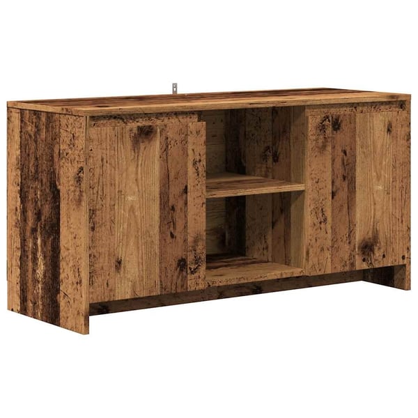 vidaXL TV-benk gammelt tre 102x37,5x52,5 cm konstruert tre