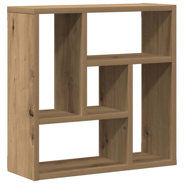 vidaXL Vägghylla artisan ek 45x16x45 cm konstruerat trä