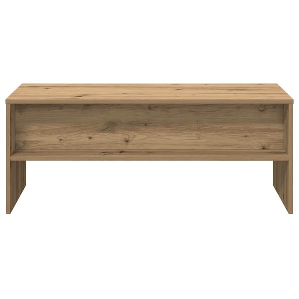 vidaXL TV-benk artisan eik 100x40x40 cm konstruert tre