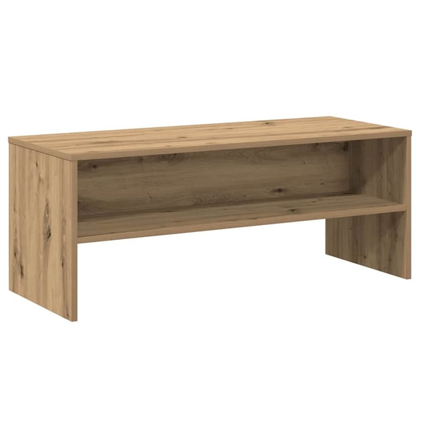 vidaXL TV-benk artisan eik 100x40x40 cm konstruert tre