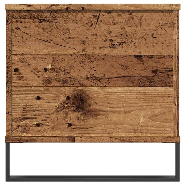 vidaXL Salongbord gammelt tre 90x44,5x45 cm konstruert tre