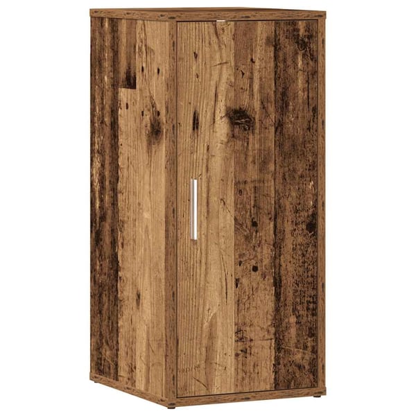 vidaXL Skoskap gammelt tre 32x35x70 cm konstruert tre