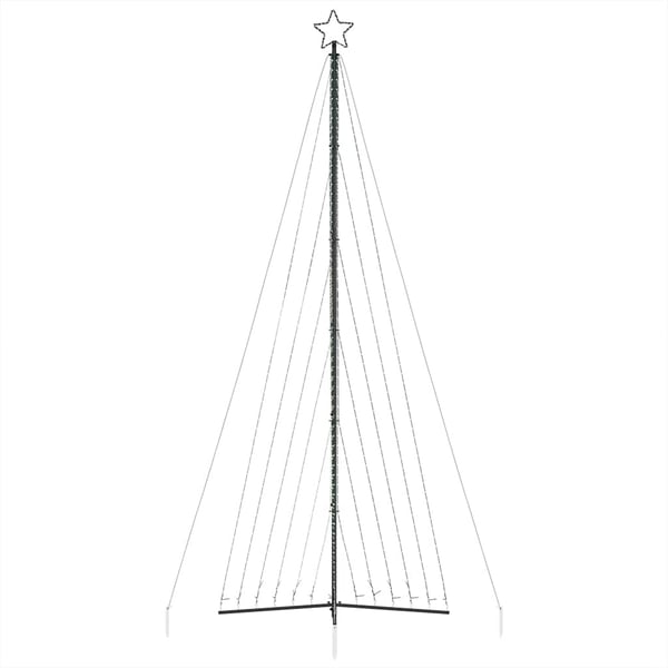 vidaXL LED Juletre 789 LEDs Kald Hvit 476 cm