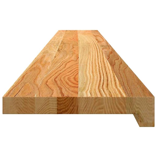 vidaXL vindueskarme 2 stk lysebrun 140x20x2 cm massivt egetræ