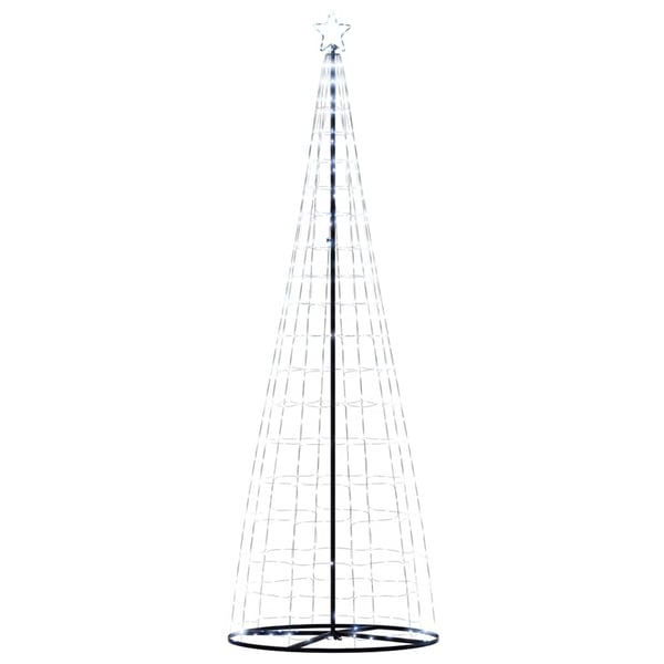 vidaXL LED Juletre 550 LEDs Kald Hvit 304 cm