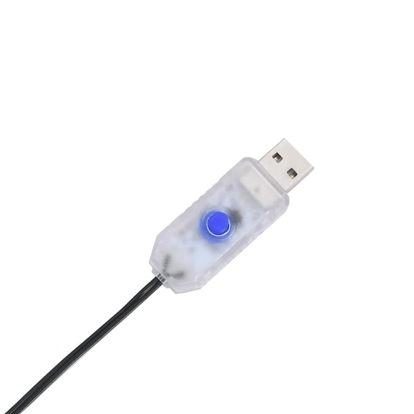 vidaXL Julelys stjerneskudd silhuett 115 LEDs varm hvit