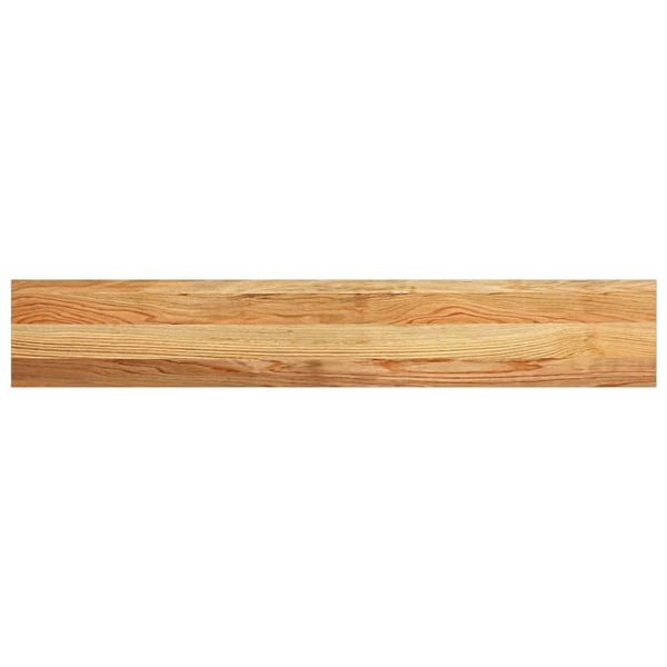 vidaXL Vinduskarmer 2 stk lysebrun 120x20x2 cm heltre eik