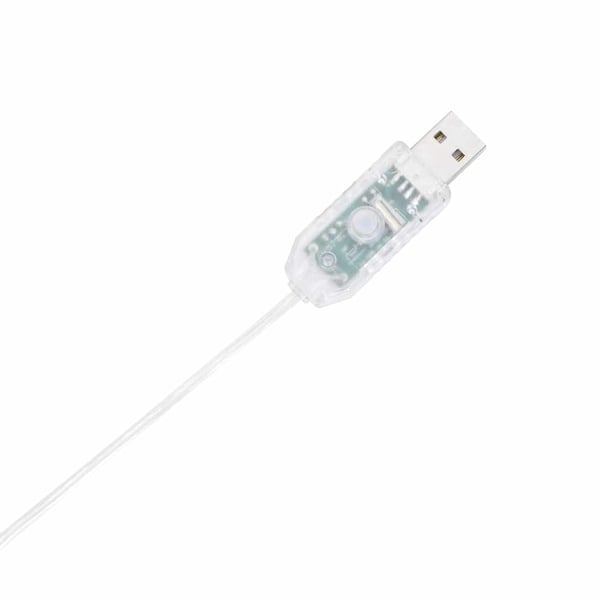 vidaXL LED Juletre 80 LEDs Varm Hvit 120 cm