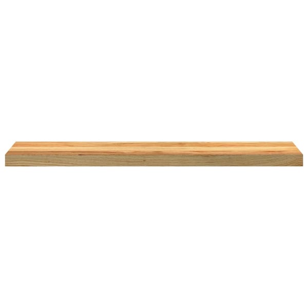 vidaXL Vinduskarmer 2 stk lysebrun 100x20x2 cm heltre eik