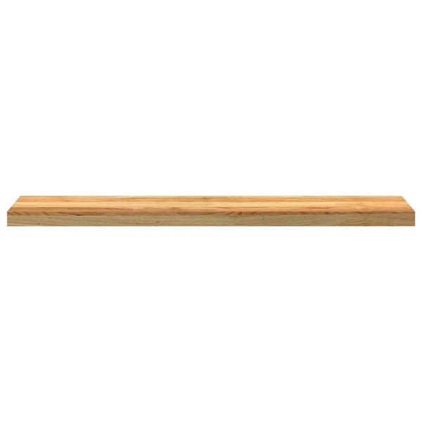 vidaXL Vinduskarmer 2 stk lysebrun 110x20x2 cm heltre eik