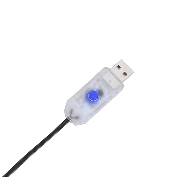 vidaXL Julelys juletre silhuett 80 LED varm hvit