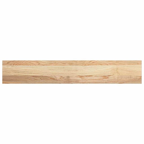vidaXL Vinduskarmer 2 stk ubehandlet 90x15x2 cm heltre eik