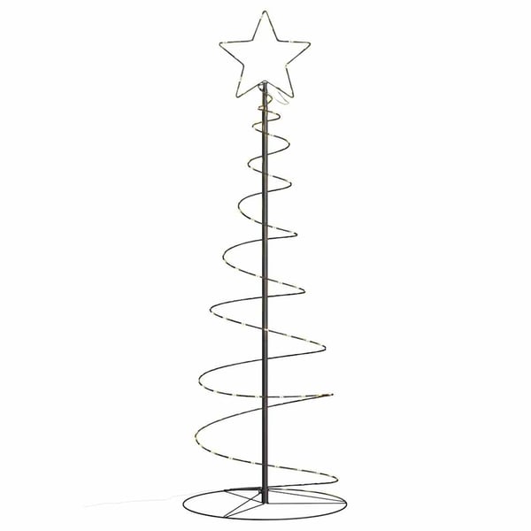 vidaXL LED Juletre 100 LEDs Varm Hvit 150 cm
