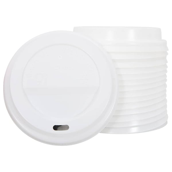 vidaXL Papir kaffekopper med lokk 1000 stk 4oz 100 ml