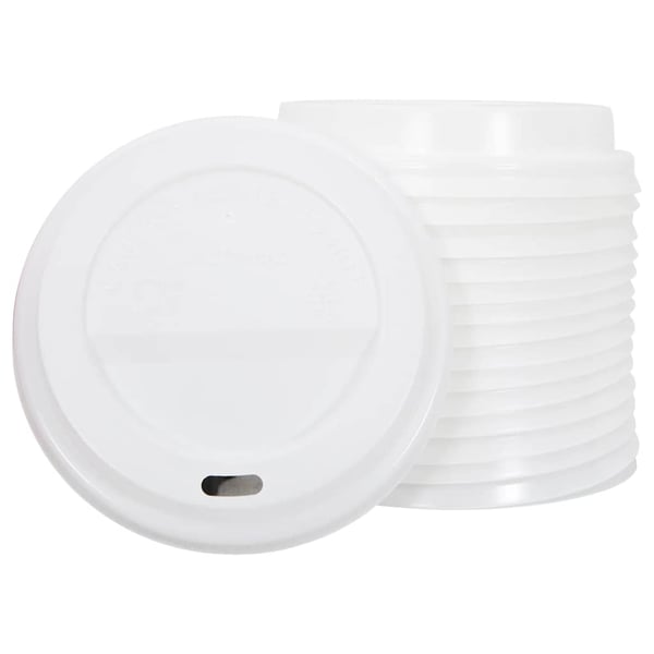 vidaXL Papir kaffekopper med lokk 1000 stk 12oz 300 ml