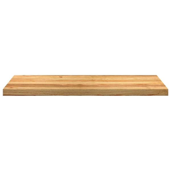vidaXL Vinduskarmer 2 stk lysebrun 100x40x2 cm heltre eik