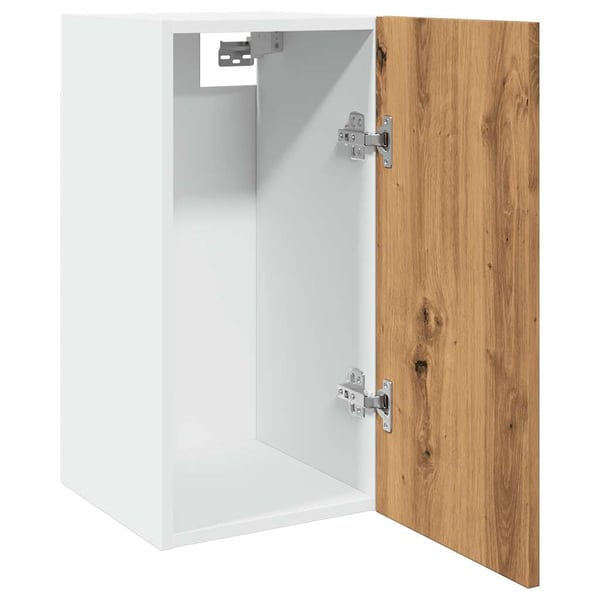 vidaXL Hengende skap "Lyon" artisan eik 30x31x60 cm konstruert tre