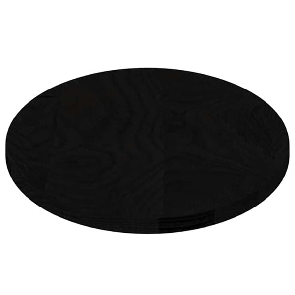 vidaXL bordplade 80x40x2 cm massivt egetræ oval mørkebrun
