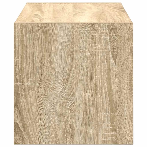 vidaXL Skostativ stablebar sonoma eik 60x30x30,5 cm