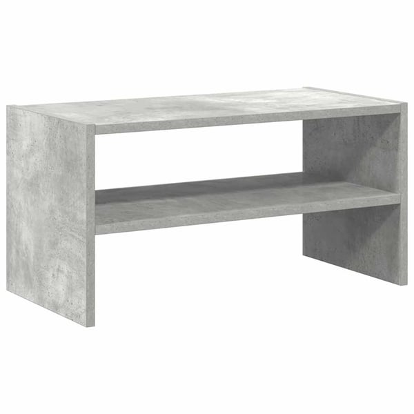 vidaXL Skostativ stablebar betonggrå 60x30x30,5 cm