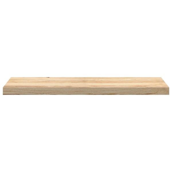 vidaXL Trappetrinn 4 stk ubehandlet 90x25x2 cm heltre eik