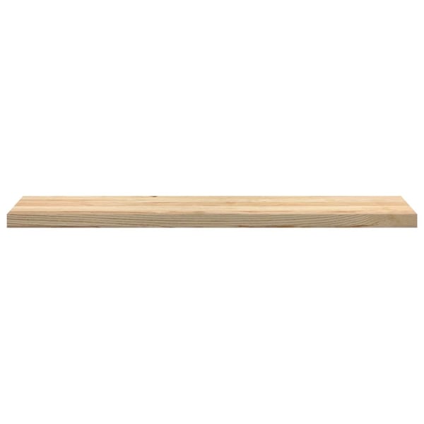 vidaXL Trappetrinn 16 stk ubehandlet 120x25x2 cm heltre eik