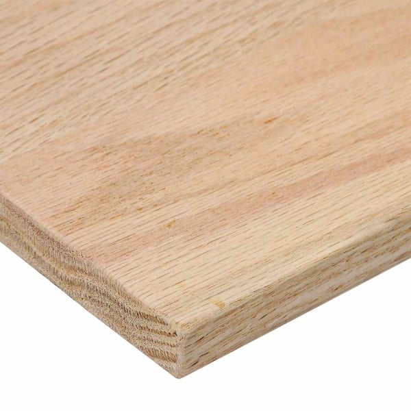 vidaXL Trappetrinn 12 stk ubehandlet 100x30x2 cm heltre eik