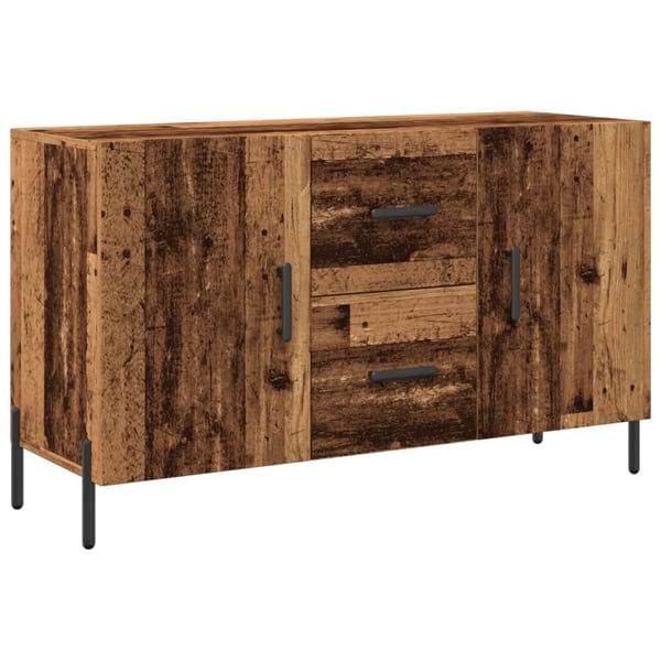 vidaXL Skjenk gammelt tre 100x36x60 cm konstruert tre