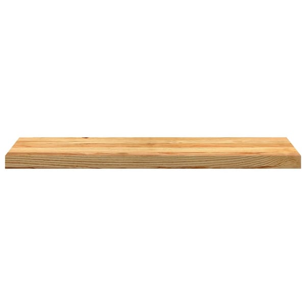 vidaXL Vinduskarmer 2 stk lysebrun 90x30x2 cm heltre eik