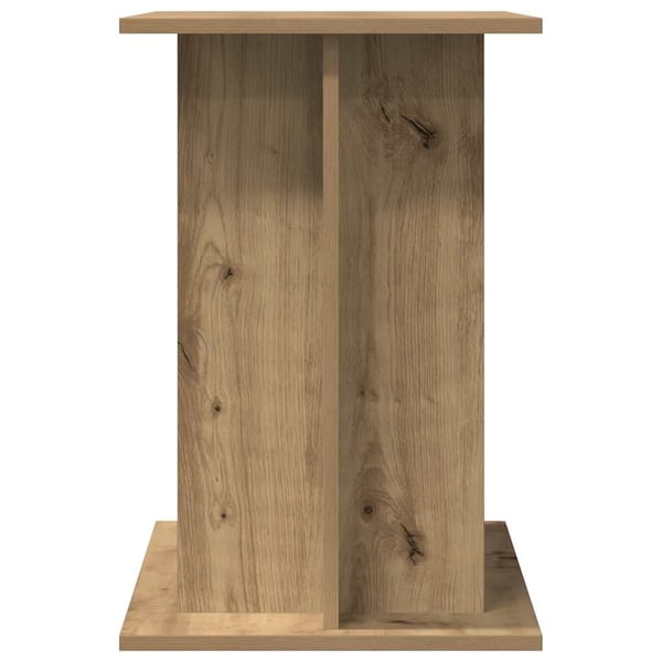 vidaXL Akvariestativ håndverkseik 120x40x60 cm konstruert tre