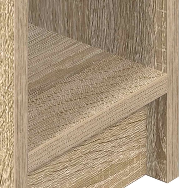 vidaXL Nattbord med skuff sonoma eik 20x36x60 cm