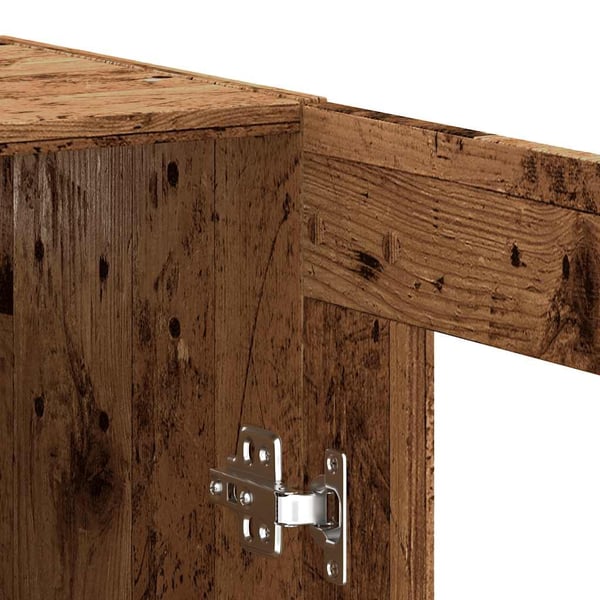 vidaXL Skjenk gammelt tre 69,5x34x90 cm konstruert tre